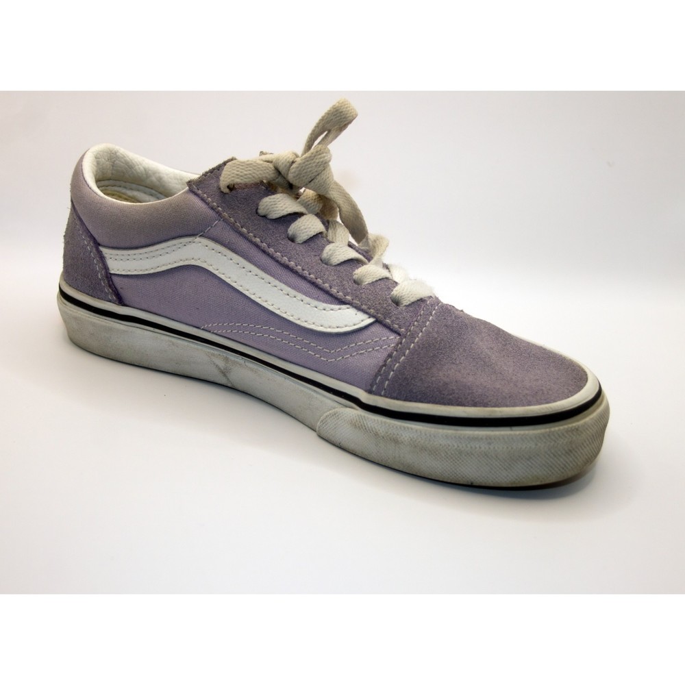 Kids purple Vans size 3
